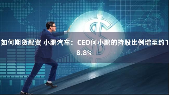 如何期货配资 小鹏汽车：CEO何小鹏的持股比例增至约18.8%